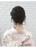 着物ヘアアレンジ