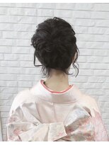 ザブックハンドサロン(The book hand salon)&nbsp;着物ヘアアレンジ