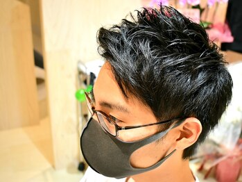 アヤ(AYA)の写真/できる男の好印象スタイルはhair&spa AYAで☆男性特有の骨格・髪質を見極めヘアスタイルをご提案します！