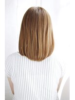 シュシュット(chouchoute)&nbsp;吉祥寺3分/かきあげ髪質改善マロンベージュ美髪Aラインボブ/059