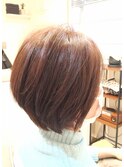 ふんわりショートレイヤー