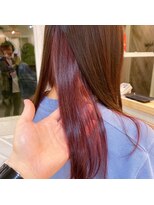 サビィ(Sabby)&nbsp;ワインレッドインナーカラー☆/氏川洸希/多摩センター