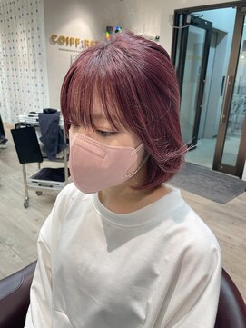 コワファーストナガサキシャンプーボーイ(COIFF1RST NAGASAKI SHAMPOO BOY) 大人可愛い小顔くびれミディアムボブウルフ10代20代30代