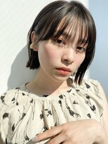 ガーデントウキョウ(GARDEN Tokyo)&nbsp;【GARDEN荒井夏海】小顔シースルー前髪×黒髪ボブ