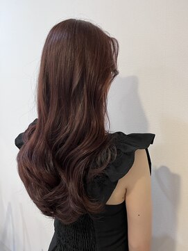 シェノン 西梅田(CHAINON) 前髪/ブラウン/ボルドー/レイヤーカット