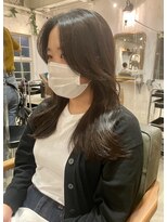 フォンド 津田沼(fond.)&nbsp;韓国くびれヘア×ナチュラルベージュ