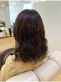 〈コテ巻き風〉デジタルパーマ