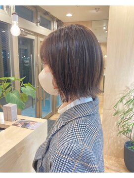 クラフト 福津(CRAFT) 髪質改善ミニボブ