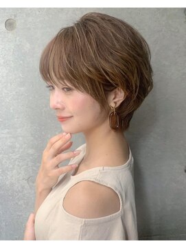 ロンドソレイユ 池袋(Lond soleil) 小顔ショート/前髪×ブリーチ/ケアブリーチ/ハイトーン[池袋]