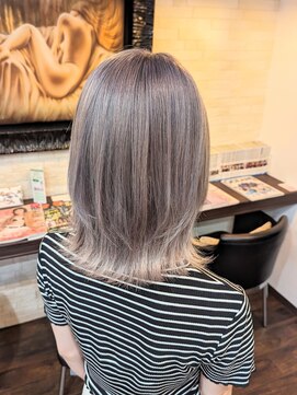 ボアップ 松山店(boappu) #ホワイトベージュ#ホワイトラベンダー#ハイトーン#ケアブリーチ