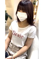 ココルアナ(coco luana)&nbsp;ラベンダーピンク/韓国/髪質改善/学割U24/学割/前髪カット