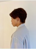 【soy-kufu】MEN'S HAIR束感マッシュショートアッシュブラック