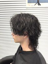 ガオプロデュースバイレボ(gao produced by revo)&nbsp;【曽我尾真生】波巻きパーマ/メンズパーマ/ウルフパーマ