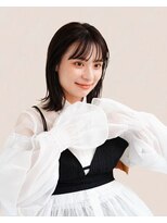銀座駅/ブリーチなしダブルカラー/酸性ストレート/韓国/韓国ヘア
