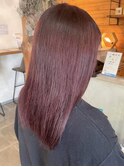 ブリーチ/ブリーチカラ/ダブルカラー/ボルドーカラー