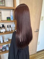 ココカラヘアー ニコ(cococara hair nico)&nbsp;カシスカラー/ロングヘア/ブリーチ無し☆