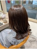 大人可愛いミディアムスタイル