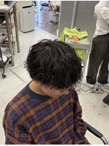 シンプル(Simple)&nbsp;縦落ちゆるウルフ