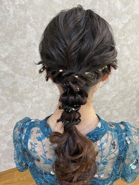 ランプ(Lamp.) 編みおろしポニー