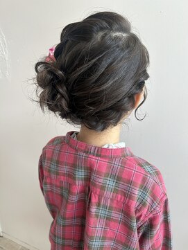 カシェ シモムラ(Cashe'e SHIMOMURA) 七五三アレンジ