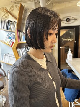 ア セカンド 清藤美容室第弐號(a sekand) ミニボブスタイル