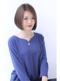 小顔に出来るショートボブ