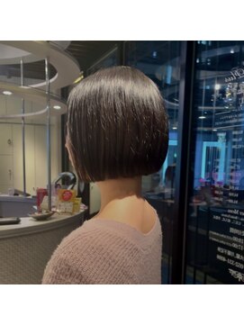マリエプラス 金山店 ~ぱつっとボブ~まるみが可愛いstyle