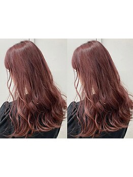 《髪質改善完全完結型個室サロン》今までにない高彩度クオルシア/クロマテックカラーで希望の発色を実現！