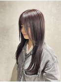 色落ちまで綺麗なラベンダーブラウン◎