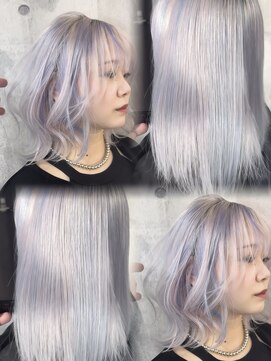 メゾン 心斎橋店(Maison) ホワイトカラー/心斎橋/ダブルカラー/ブリーチ