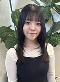 顔周りレイヤーと縮毛矯正しました！
