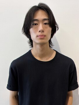 ダブ ギンザ(DaB ginza) メンズカットメンズショートウルフメンズショートセンターパート