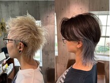 サンエンヘアー(lll_en hair)の雰囲気（デザインカラー、カットでモードなデザインはお任せ下さい）