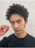 スパイキーショートメンズカット