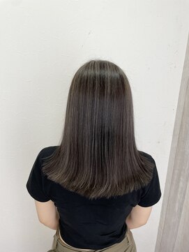 シエル 立川店(CIEL) コントラストハイライト×シルバーベージュ【CIEL×maki】