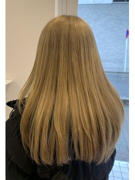 アズールサン 草加西口店(azule-sun) トリプルカラー,レイヤーカット,透明感ベージュ,【草加】