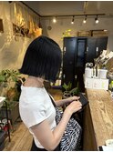黒髪ボブ