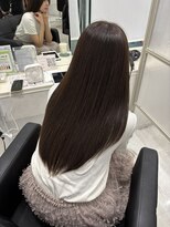 マーシュ 梅田(marshu)&nbsp;吉岡Style/艶髪/レイヤーカット/ダークブラウン