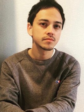 MEN’S HAIR/サーフカール/刈り上げセンターパート/春日井駅