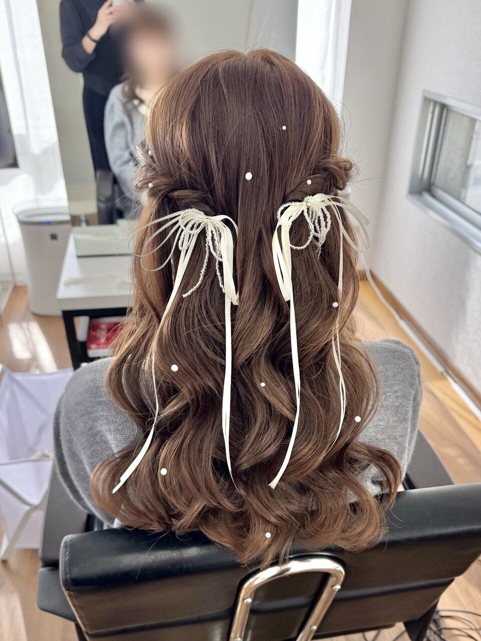 Wedding前撮りヘアセット：L266809974｜オウン(AUN)のヘアスタイル