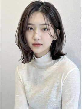 ライズ ネックス ザ サロン 渋谷(LIZE nex the salon) 韓国ボブ［#渋谷駅 #韓国 #髪質改善 #ボブ #レイヤー］