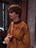 ブロック ジャポン(bloc japon)&nbsp;ブリーチパーマ　マッシュウルフ メンズパーマ/池田裕和