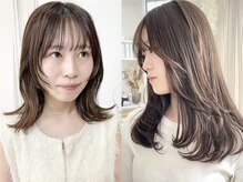 ユラギフロムユイマァル 水島店(YURAGI from YUIMARL)の雰囲気（脱ブリーチブリーチなしダブルカラーで叶う外国人風カラーが人気）