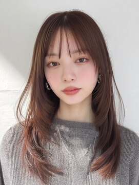 セントラル 三宮店(central) 【神戸三宮】似合わせレイヤーで小顔可愛い×透明感カラー