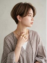 ヘアーメイクパウダー 天王寺寺田町店(Hair make powder) 大人可愛い30代40代50代小顔ハンサムショート丸みショート