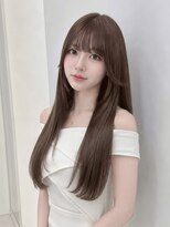 ミラク 町田(MIRAC) カスタマイズエクステ×ミルクベージュ/韓国ヘア/レイヤーカット