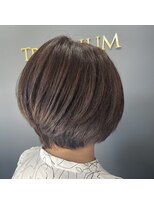トリフォリウム 小牧店(TRIFOLIUM) 「夏色グレージュコンパクトボブショート」