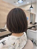 コクア オン(KOKUA ON)&nbsp;大人の丸みボブ。艶感ナチュラルショートボブ