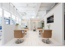 アンソルヘアードレシア 南越谷店(N'SOL hair dressia)の雰囲気（小さなサロン。ゆったり落ち着いた時間を提供いたします。）