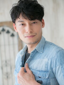 モッズヘア メン 新所沢店(mod's hair men) ニュアンスパーマのモテ髪ツーブロックa